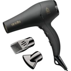 Andis® Pro Dry Soft Grip Tourmaline Ceramic Dryer, 1875 Watt, Black