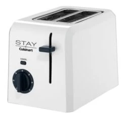 Cuisinart Stay 2-Slice White Toaster
