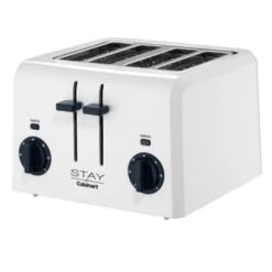Cuisinart Stay 4-Slice White Toaster