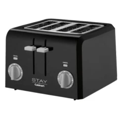 Cuisinart Stay 4-Slice Black Toaster