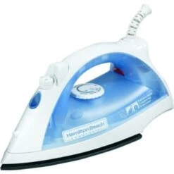 Hamilton Beach Commercial Steam/Mist Iron (White/Blue)