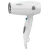 Sunbeam Mid-Size Folding Hair Dryer Two Heat And Speed Setting Cool Shot White -Whirlpool || GENERIC Sales Store 181324 V Lg