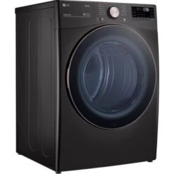Lg 7.4-Cu. Ft. Front Load Electric Dryer With Turbosteam & Built-In Intelligence, Black Steel -Whirlpool || GENERIC Sales Store 216094 RightView Lg