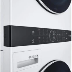 Lg Single Unit Electric Washtower With Center Control, White -Whirlpool || GENERIC Sales Store 216106 DetailedProductView1 Lg