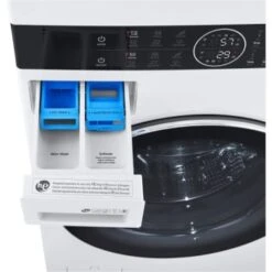 Lg Single Unit Electric Washtower With Center Control, White -Whirlpool || GENERIC Sales Store 216106 DetailedProductView6 Lg