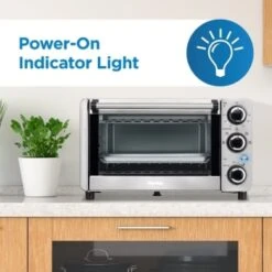 Danby 0.4 Cu Ft/12l 4 Slice Countertop Toaster Oven In Stainless Steel -Whirlpool || GENERIC Sales Store 218471 DetailedProductView5 Lg