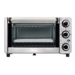 Danby 0.4 Cu Ft/12l 4 Slice Countertop Toaster Oven In Stainless Steel