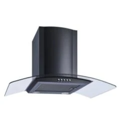 Winflo 30" Convertible Wall Mount Black Range Hood With Mesh Filters -Whirlpool || GENERIC Sales Store 220902 w DetailedProductView1 Lg