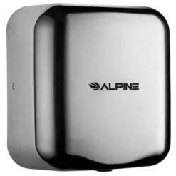 Alpine Industries Hemlock Automatic High-Speed Hand Dryer Chrome 120v