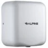 Alpine Industries Hemlock Automatic High-Speed Hand Dryer White 120v