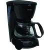 Mr. Coffee® Mr. Coffee 4 Cup Coffeemaker Glass Carafe, Black