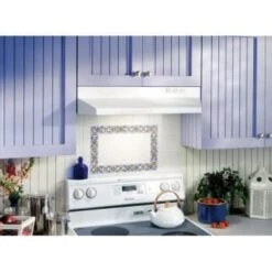 Broan® 30" Range Hood 3-1/4 X 10" Vent, White Range Hood W/ez1 Instllation Brackets -Whirlpool || GENERIC Sales Store 281025 v LifestyleImage Lg