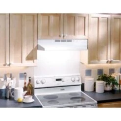 Broan® 36" White Range Hood Non Vented W/ez1 Installation Brackets -Whirlpool || GENERIC Sales Store 281275 v LifestyleImage Lg