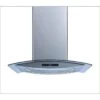 Winfl 30island Mnt Range Hood 475 Cfm Stnls Steel & Glass W/ Led & Touch Ctrl