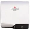 World Dryer Slimdri Hand Dryer, Aluminum, White