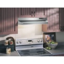 Broan® 40000 Series 30" Stainless Steel Ducted Range Hood -Whirlpool || GENERIC Sales Store 701517 w LifestyleImage Lg